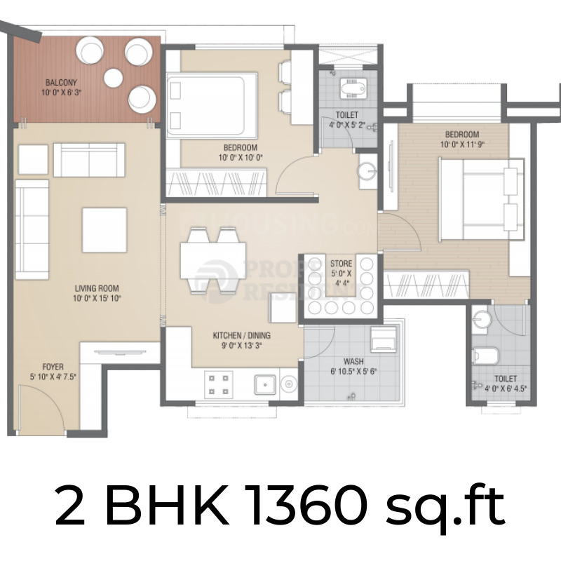 2 BHK