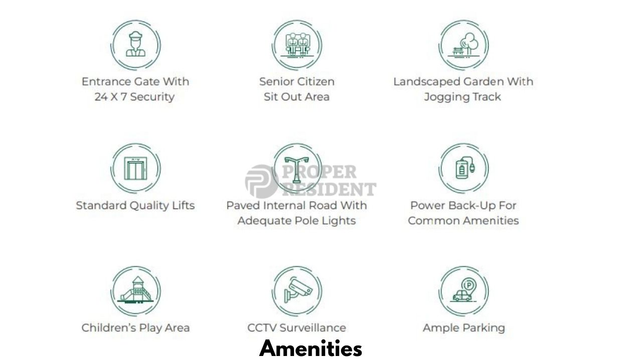 Aarohi Nimbus Bopal Ahmedabad Amenities