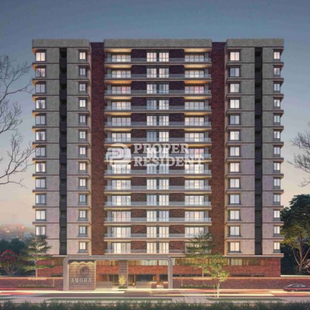 Sartha Amora Vesu Surat Front Elevation