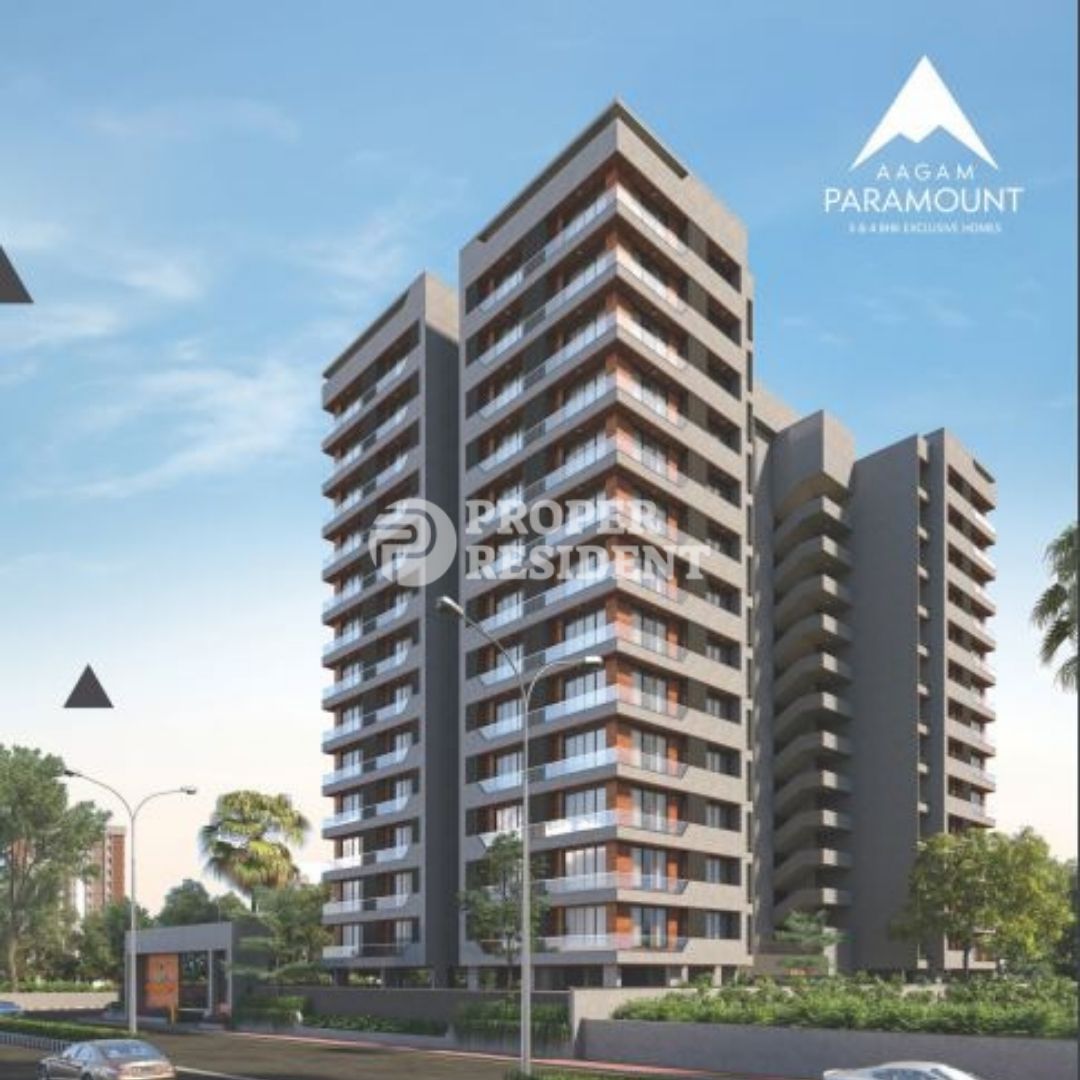 Aagam Paramount Vesu Surat Cross View