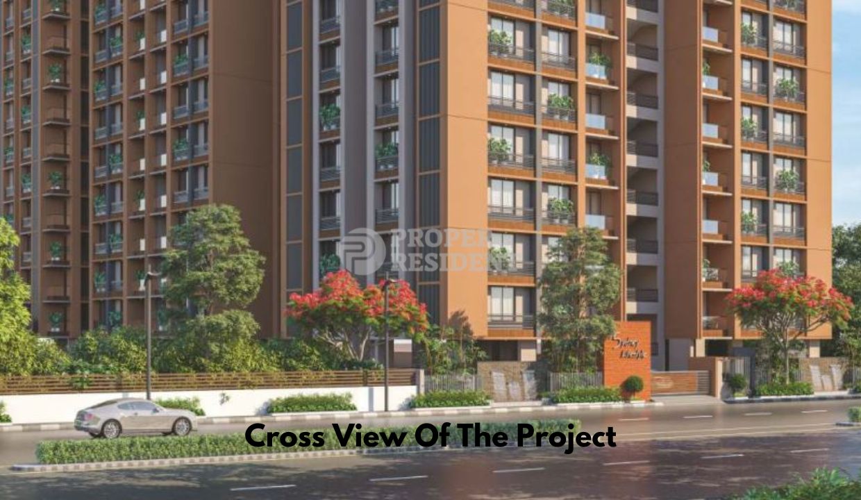 Sydney Lifestyle Sargasan Gandhinagar Cross View Of The Project